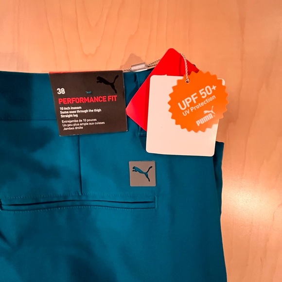 Puma Blue Performance Fit Pants - Picture 2 of 7